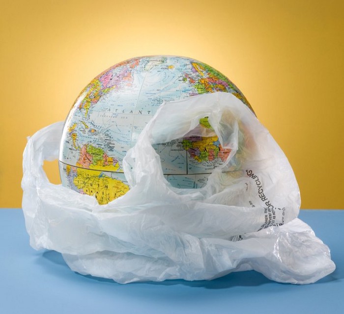 globe in a bag